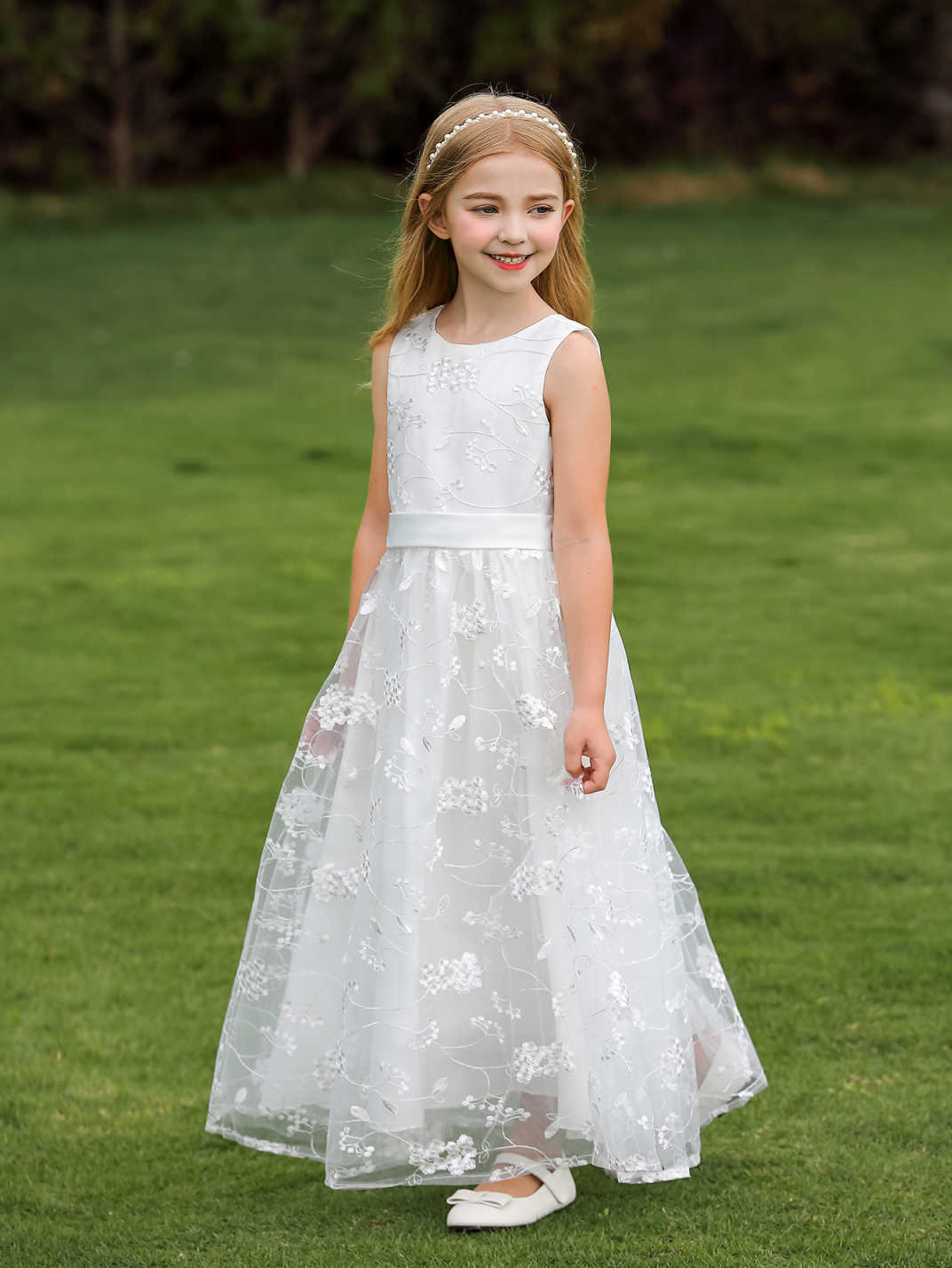 Toddler Girl Tulle Party Dress - Luksusowa sukienka wieczorowa dla dzieci w