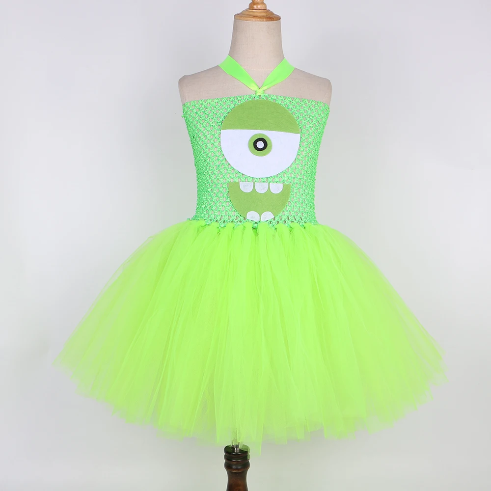 Kostium Mike'a Wazowskiego Pot – Toddler Girl Tulle Party Dress recenzja i cena