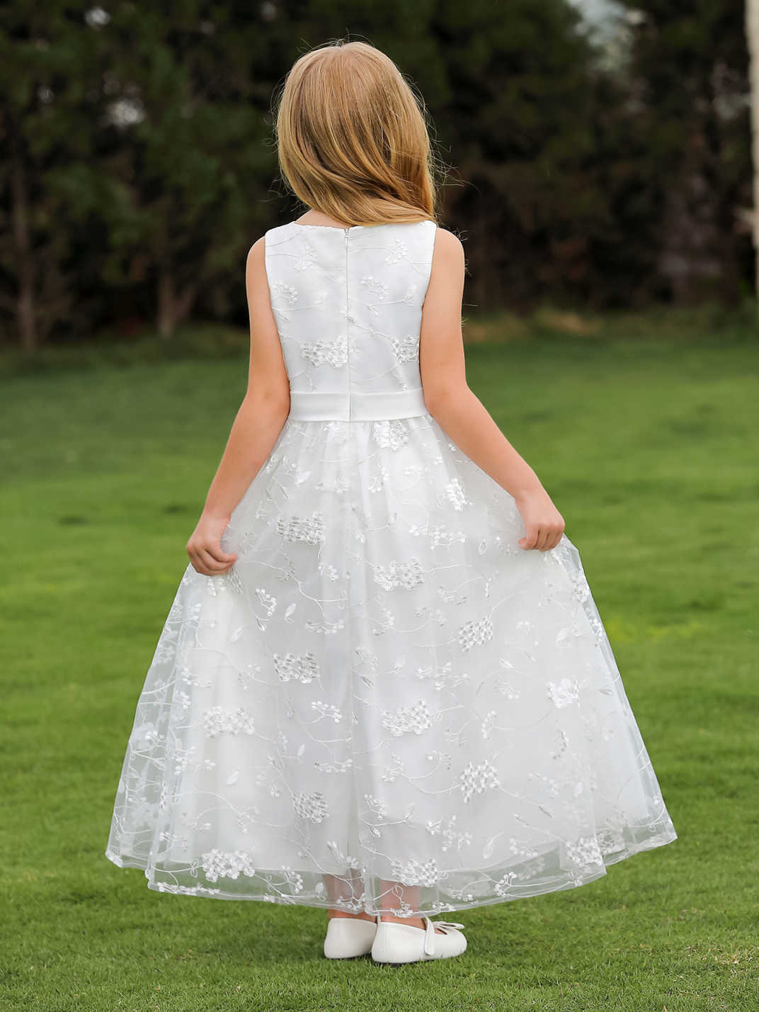 Luksusowa sukienka wieczorowa  – Toddler Girl Tulle Party Dress recenzja i cena