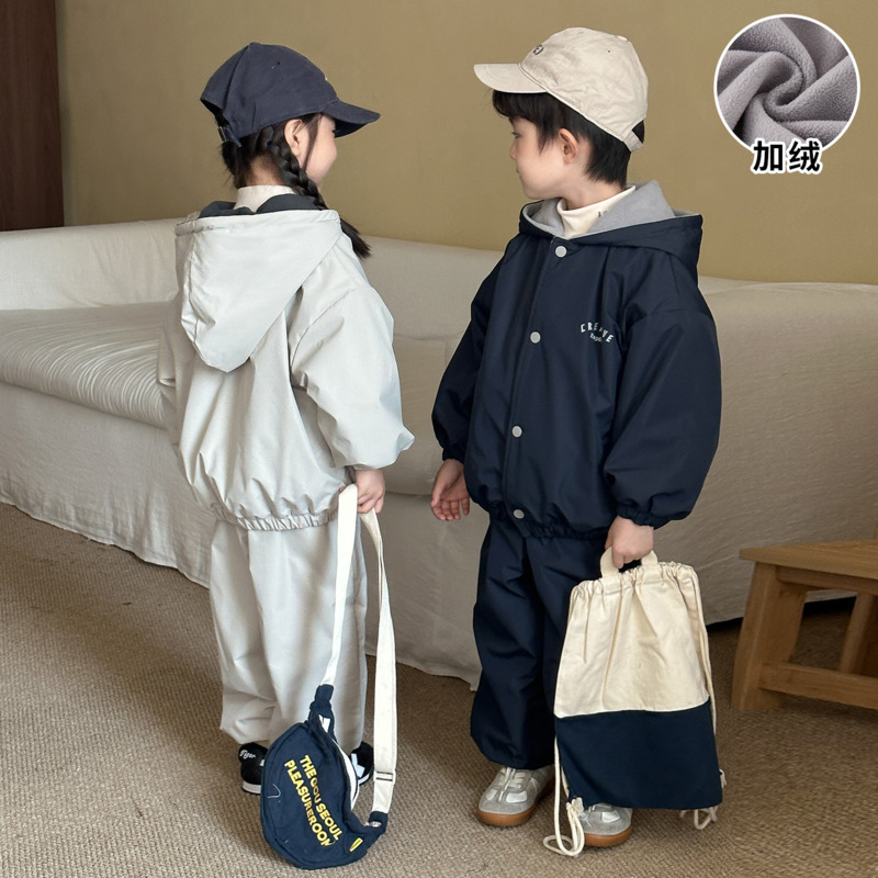 Dwuczęściowy zestaw dla chłopc – Toddler Boy Winter Fleece Jacket recenzja i cena