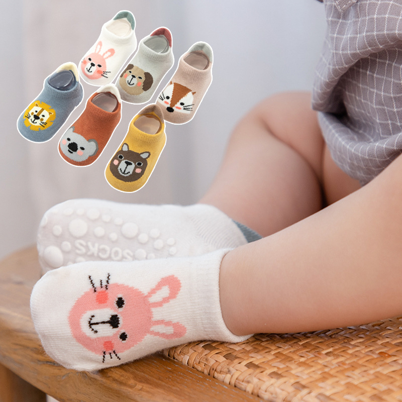 6 par/partia noworodka skarpet – Unisex Baby Socks Non Slip recenzja i cena