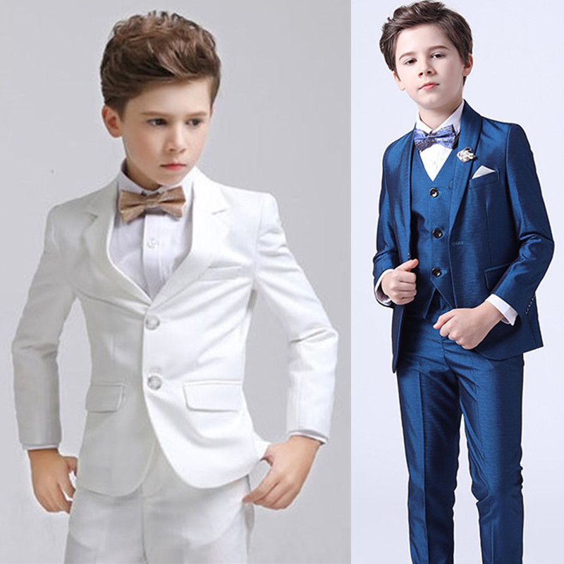 Dzieci Chłopcy Biała Marynarka – Baby Boy Suit Set Baptism recenzja i cena