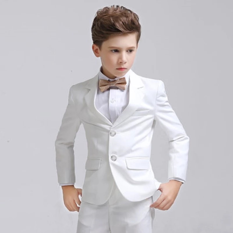 Dzieci Chłopcy Biała Marynarka – Baby Boy Suit Set Baptism recenzja i cena