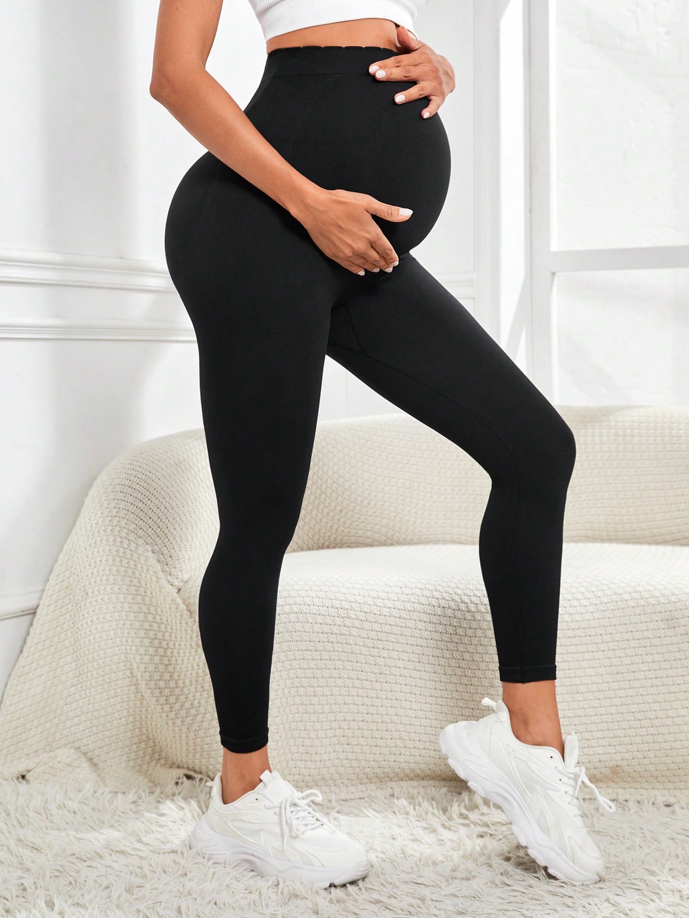 Damskie legginsy ciążowe na br – Maternity Wear recenzja i cena
