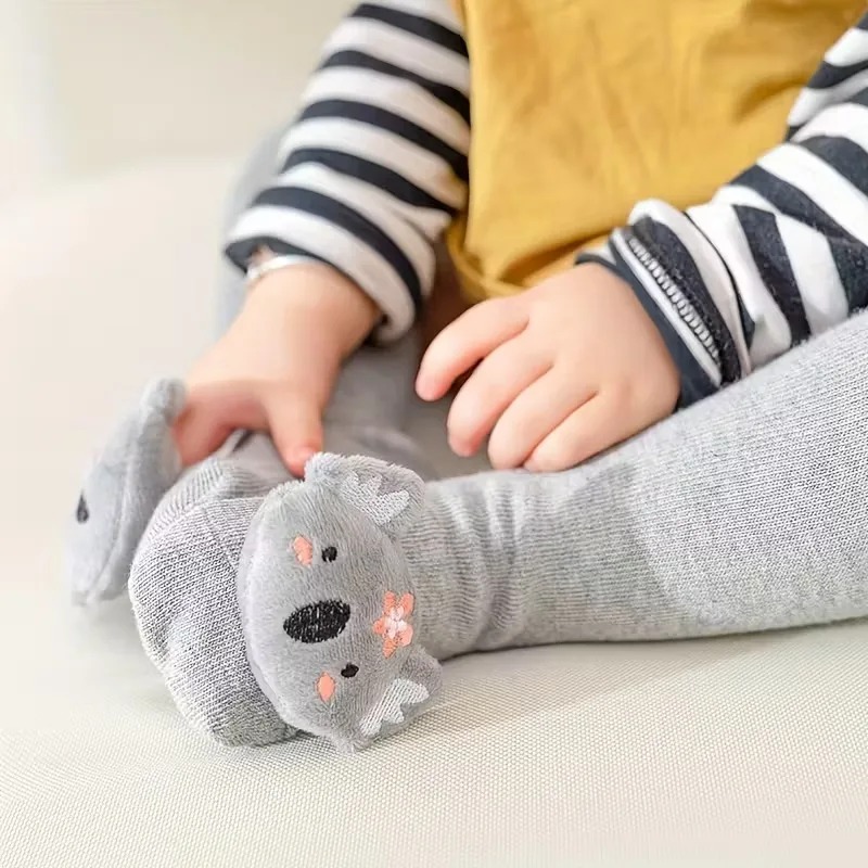 Zimowe Grube Bawełniane Długie – Unisex Baby Socks Non Slip recenzja i cena