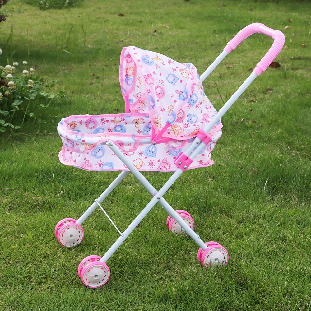 Wózek dla lalek Żelazny Składa – Lightweight Foldable Baby Stroller Compact recenzja i cena